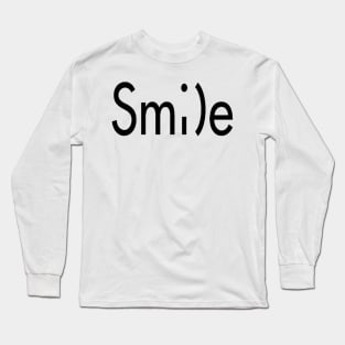 Smile Long Sleeve T-Shirt